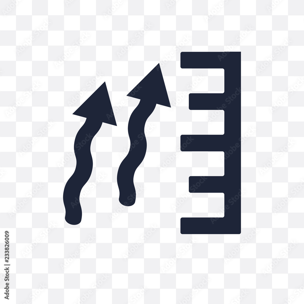 atmospheric pressure transparent icon. atmospheric pressure symbol
