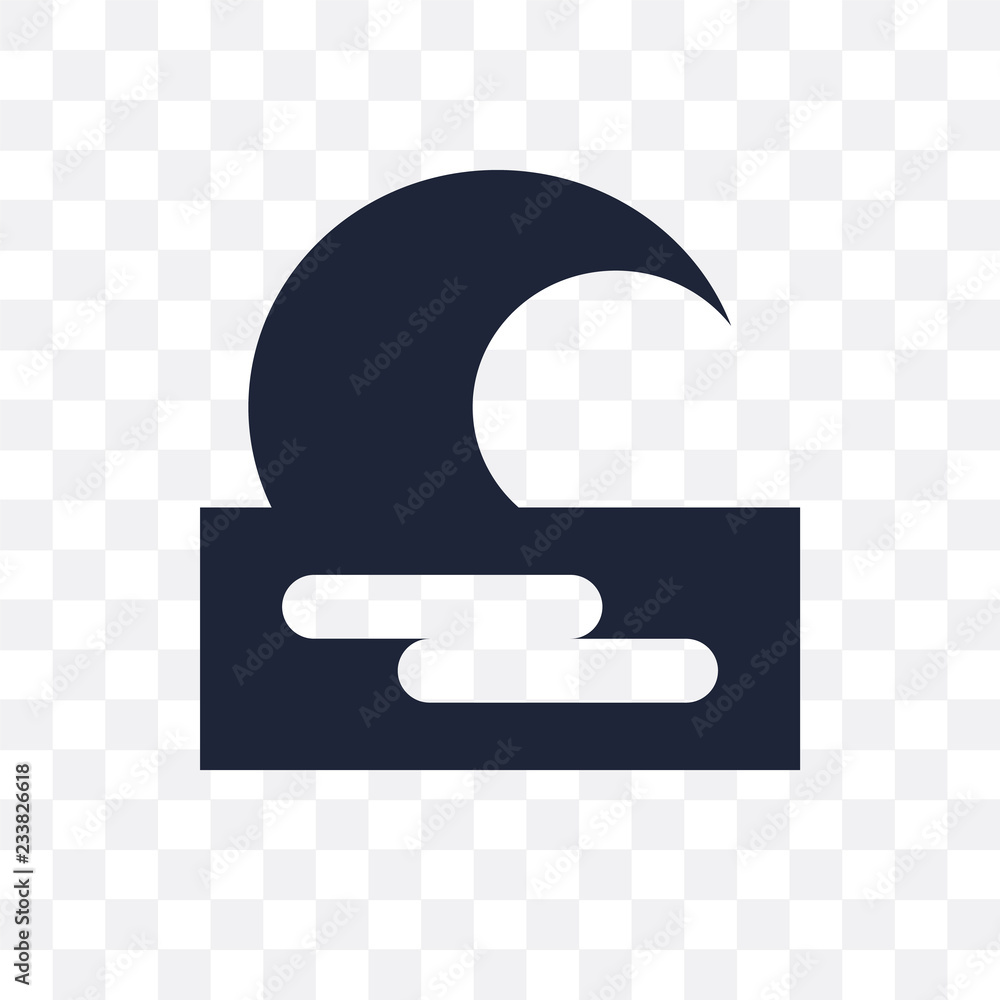 Moonrise transparent icon. Moonrise symbol design from Weather ...