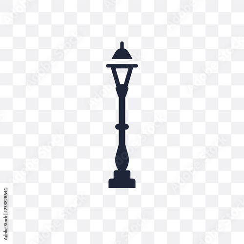 Lamppost transparent icon. Lamppost symbol design from Agriculture, Farming and Gardening collection.