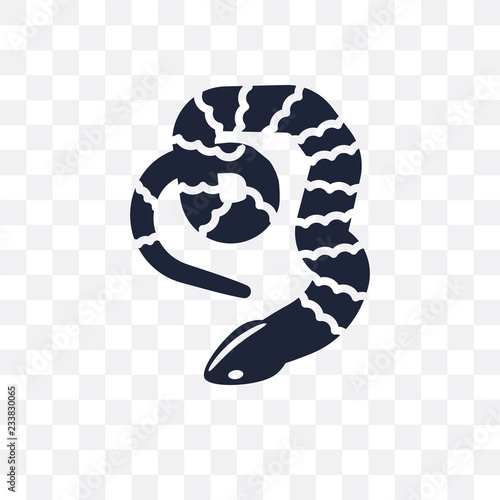 cottonmouth transparent icon. cottonmouth symbol design from Animals collection.