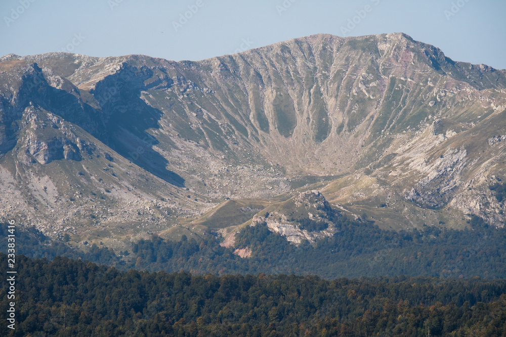 Fototapeta premium Visocica mountain amphitheater