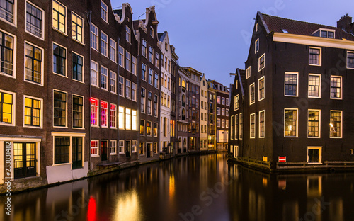 Dutch houses in Amsterdam © Amir