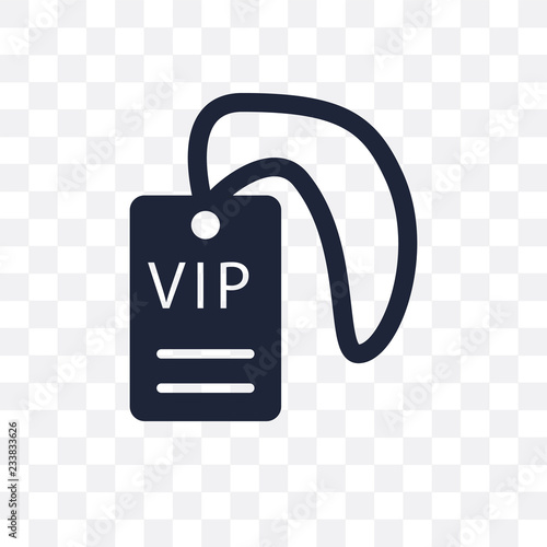 Vip pass transparent icon. Vip pass symbol design from Cinema collection.