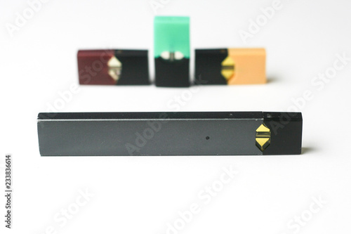 E-cigarette on white
