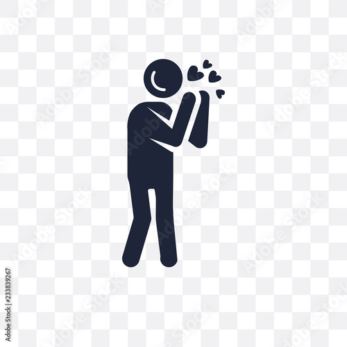impatient human transparent icon. impatient human symbol design from Feelings collection.
