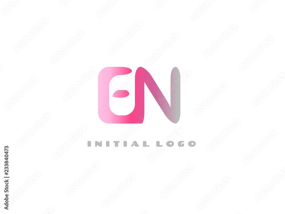 EN Initial Logo for your startup ventur EN Initial Logo for your startup ventur