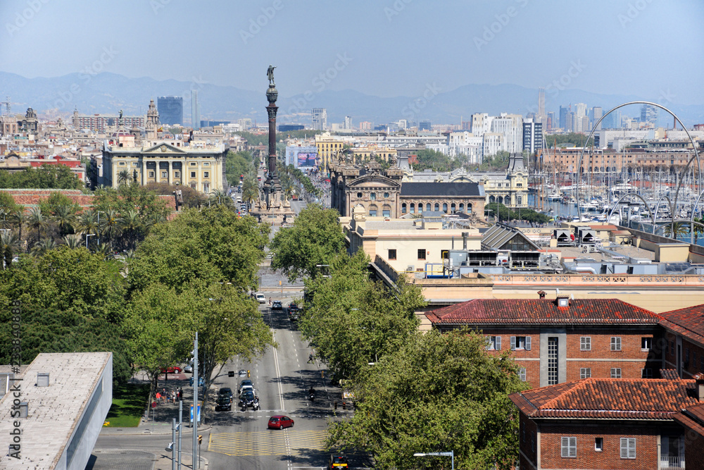 Vista de Barcelona ciudad