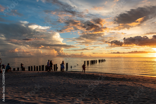beach sunset