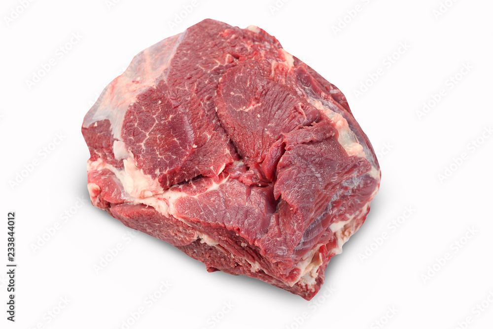 raw beef and pork meat