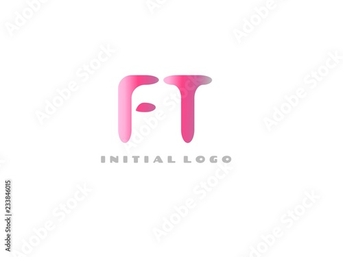  FT Initial Logo for your startup venture