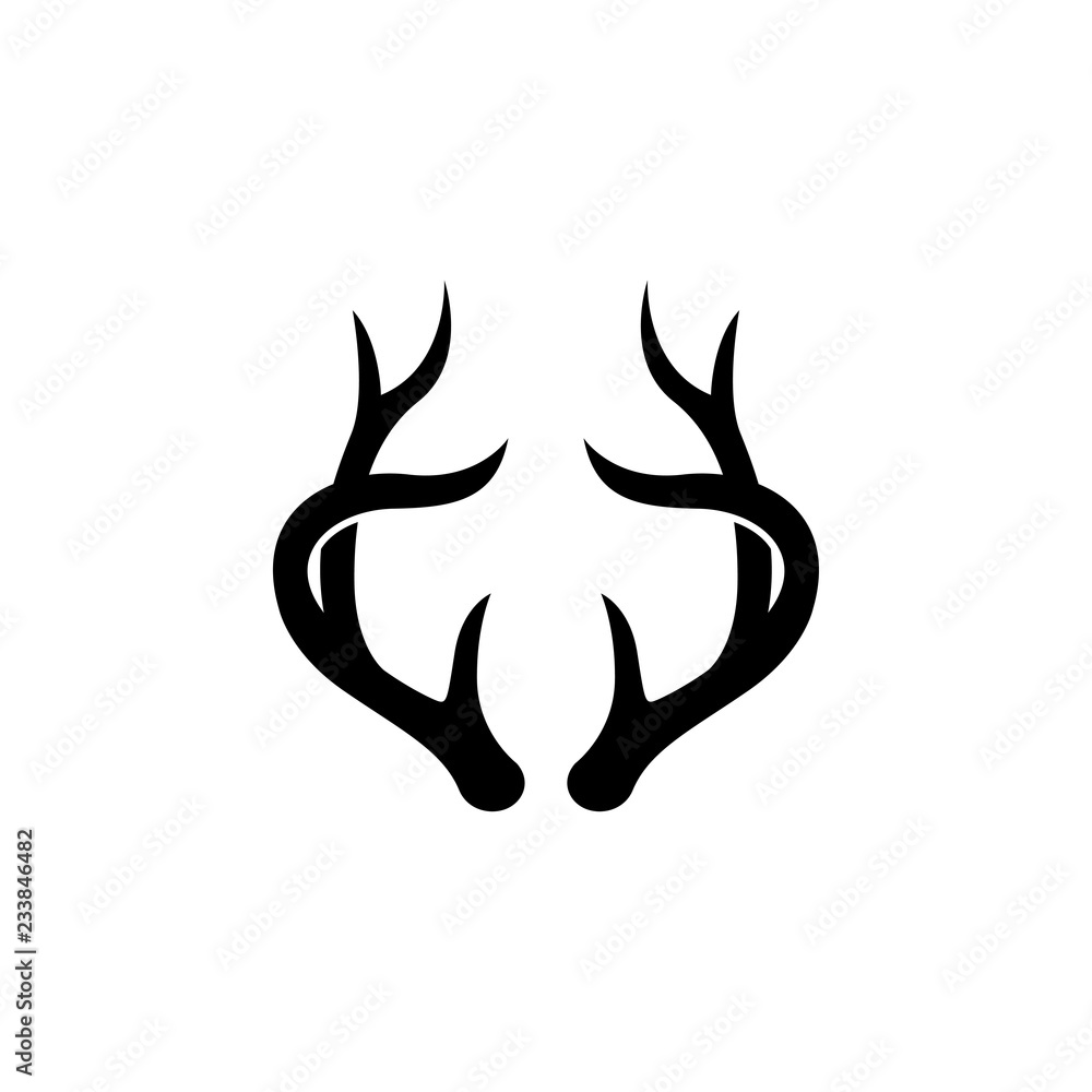 Deer Antlers Logo inspiration Deer Antlers Logo inspiration
