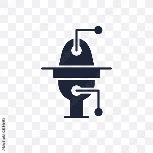 smart Toilet transparent icon. smart Toilet symbol design from Smarthome collection.