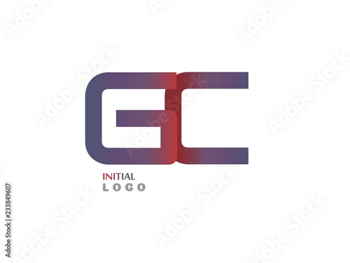 Free Download GC Initial Logo for your startup venture - GFXLoad