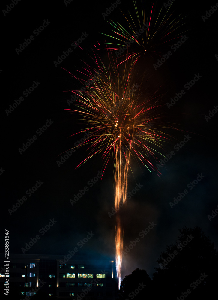 fireworks in the sky fireworks in the sky