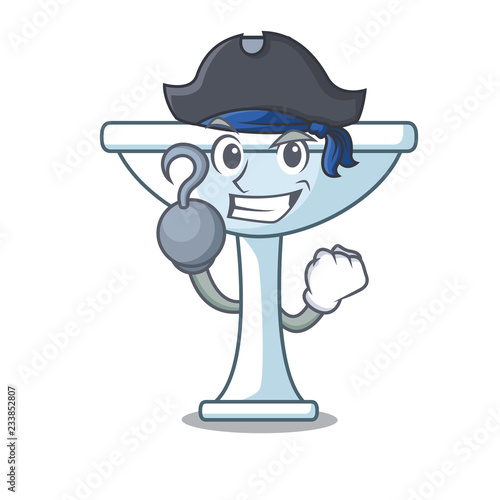Pirate cartoon sink in the kitchen room