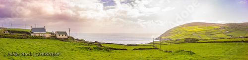 Panoramic landscape in Beara Peninsula