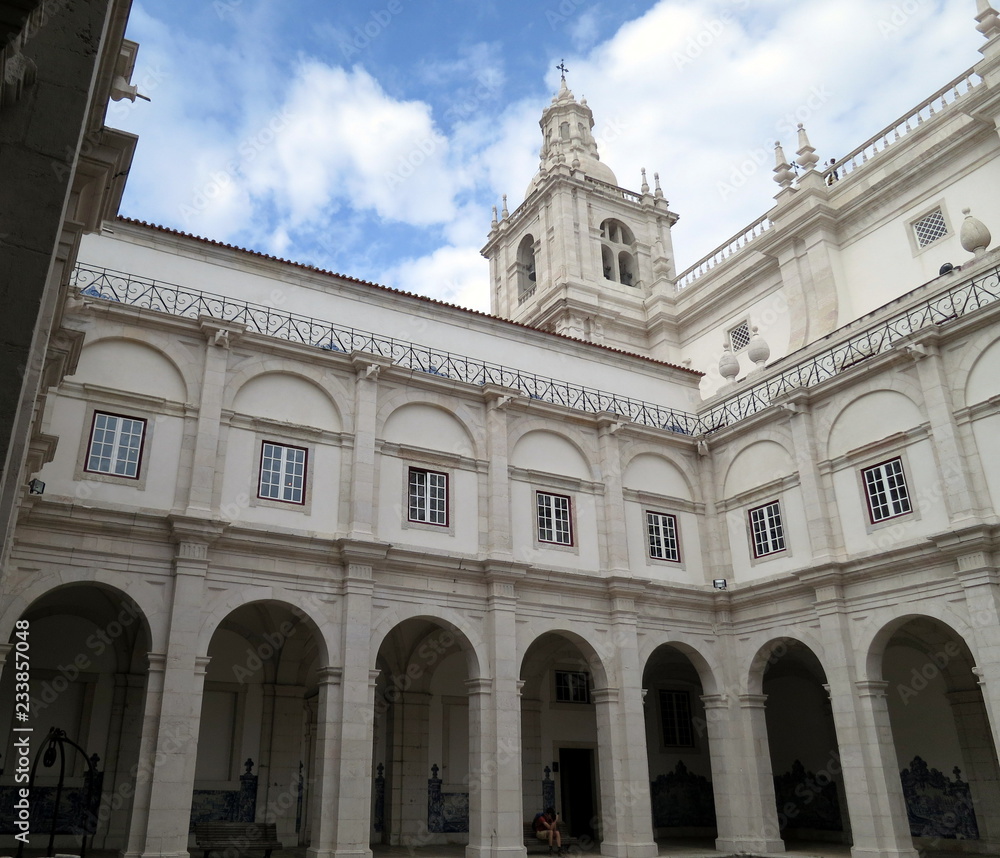 National pantheon, lisbon, portugal