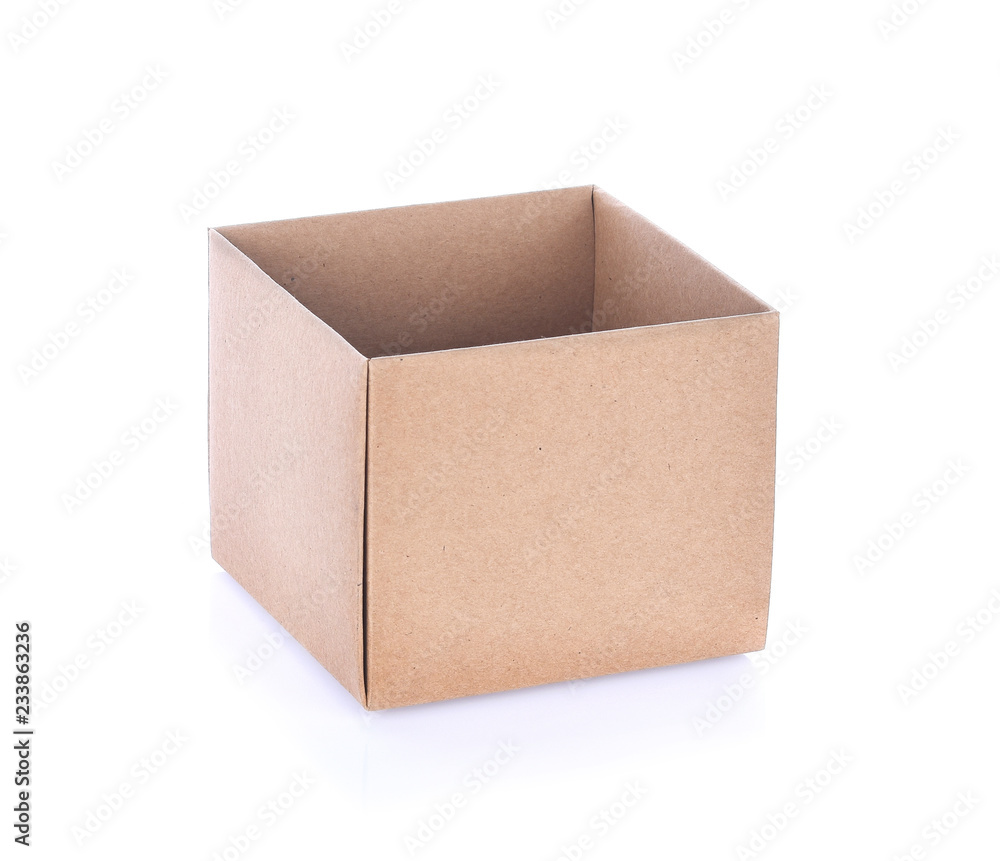 box on white background