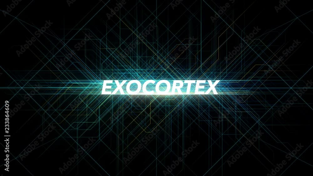 Digital Lines Tech Word - EXOCORTEX Digital Lines Tech Word - EXOCORTEX