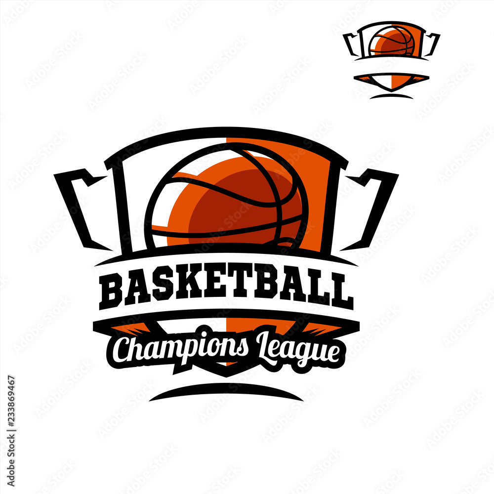 Basketball Tropy Logo Basketball Tropy Logo