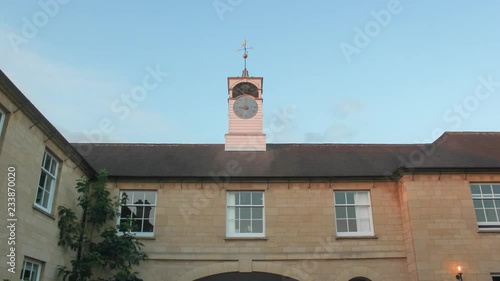 Oxford University Green Templeton College Clock Tower photo