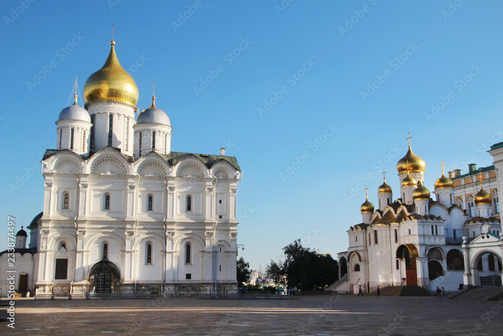 Cathedral square in Moscow Kremlin