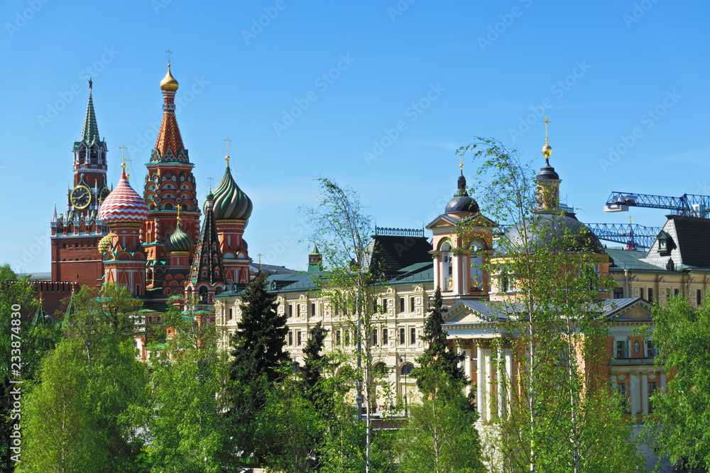 Churches in Moscow and Kremlin
