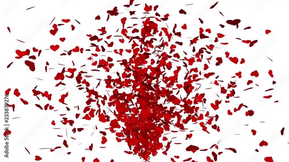 3d rendered animation of flying hearts with alpha matte
3d rendered animation of flying hearts with alpha matte