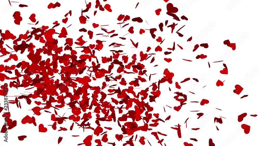 3d rendered animation of flying hearts with alpha matte
3d rendered animation of flying hearts with alpha matte