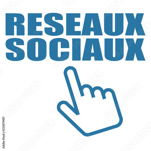 Logo réseaux sociaux.