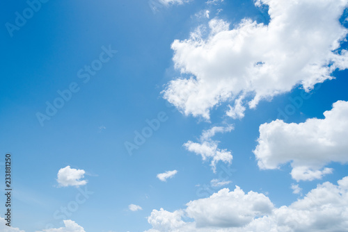 Fototapeta Naklejka Na Ścianę i Meble -  clear blue sky background,clouds with background.