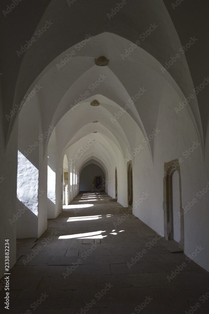 Obraz premium in the cloister