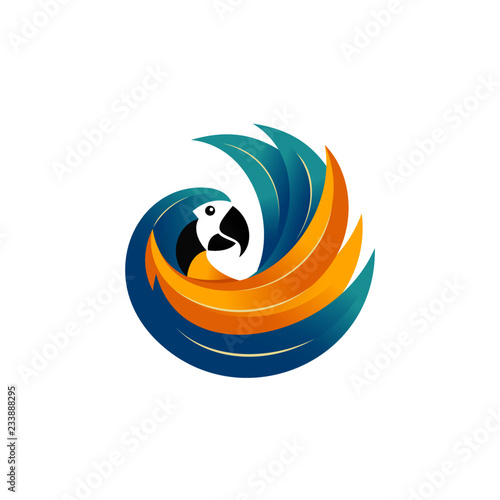 Creative Parrot Logo Design