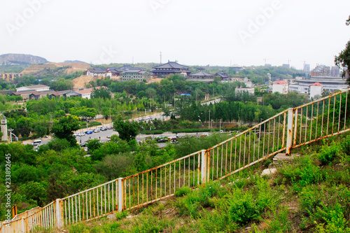 Urban construction scenery in tangshan