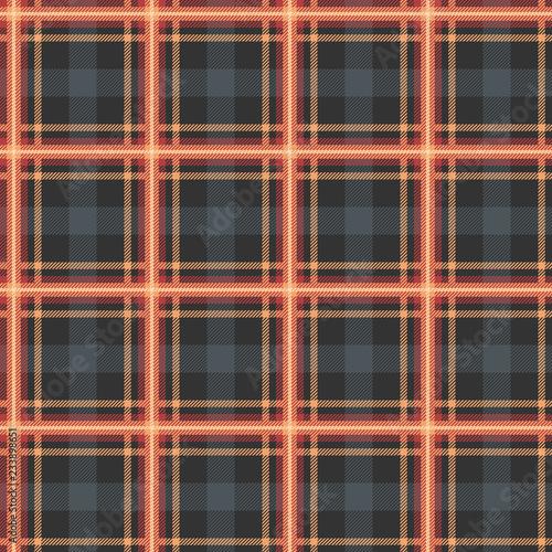 Classic tartan, Merry Christmas check plaid seamless patterns.
