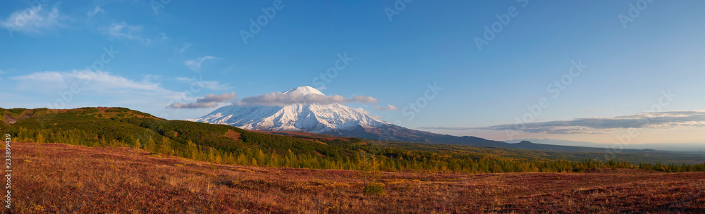 Tolbachik is a volcanic complex on the Kamchatka Peninsula in the far east of Russia. Tolbachik is a volcanic complex on the Kamchatka Peninsula in the far east of Russia.