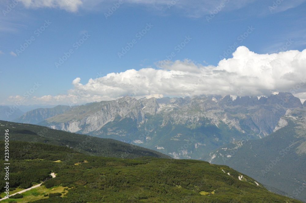 Dolomites from mount Pelmo (Italy)