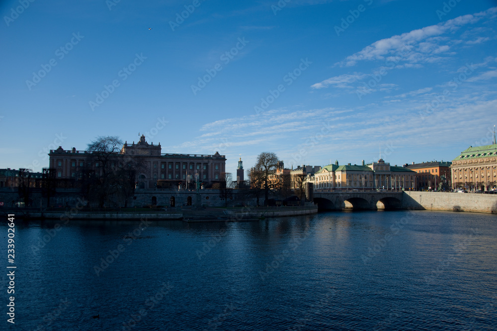 Government buildings in Stockholm, Sweden