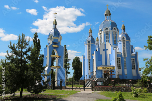 Vászonkép Church of the Protection of Holy Virgin in Vinnytsia city, Ukraine