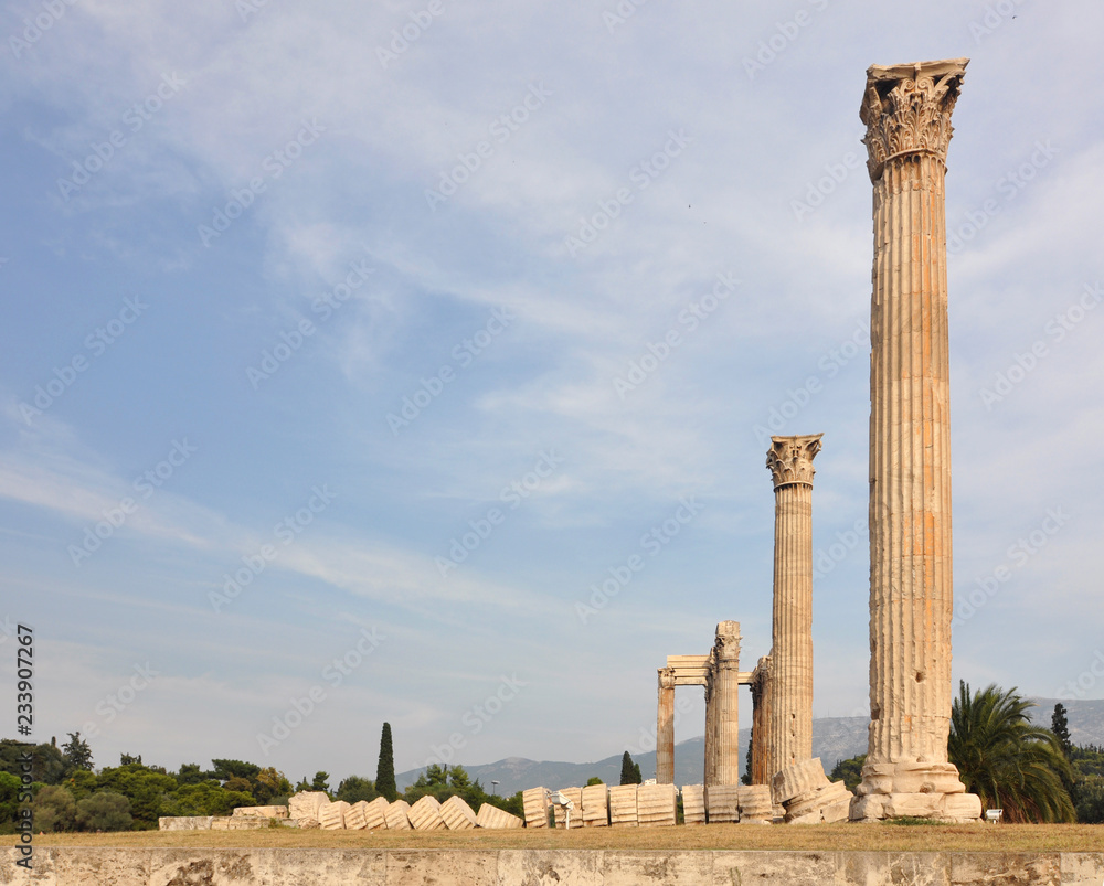 Temple of Zeus , Greece Temple of Zeus , Greece