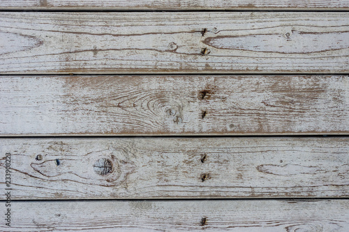 texture of the painted shabby wooden flooring made of boards, grunge background