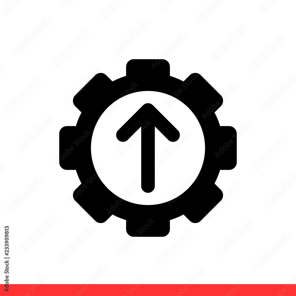 Operational excellence icon, vector illustration Operational excellence icon, vector illustration