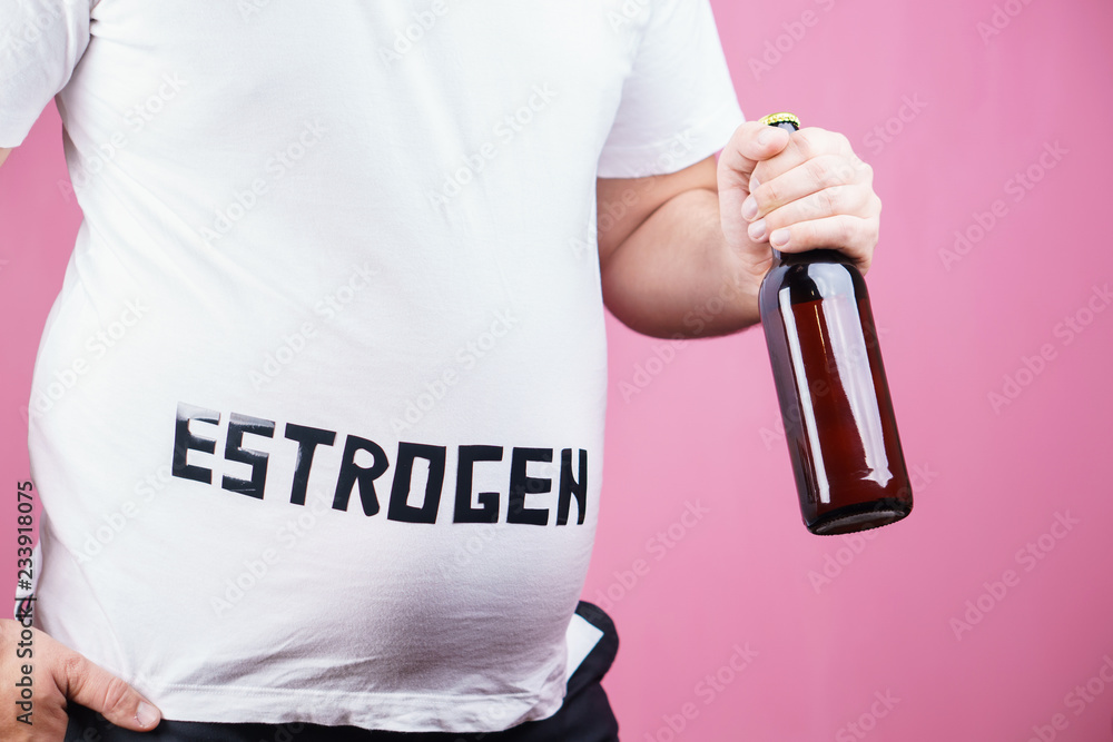 hormonal imbalance, weight gain, estrogen level, alcohol addiction