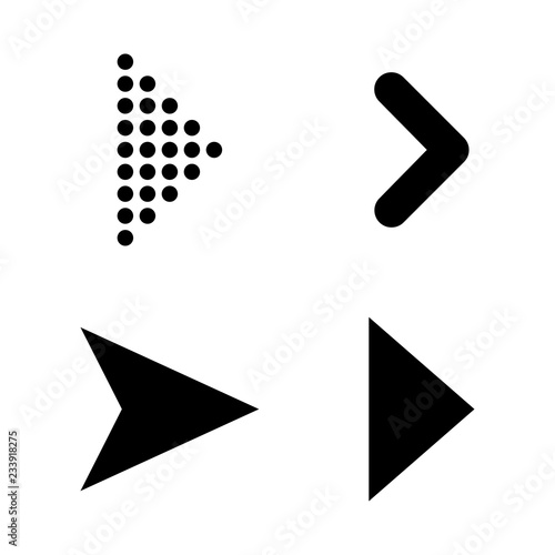 Set of black vector arrows. Arrow icon. Arrow vector icon. Arrow. Arrows vector collection