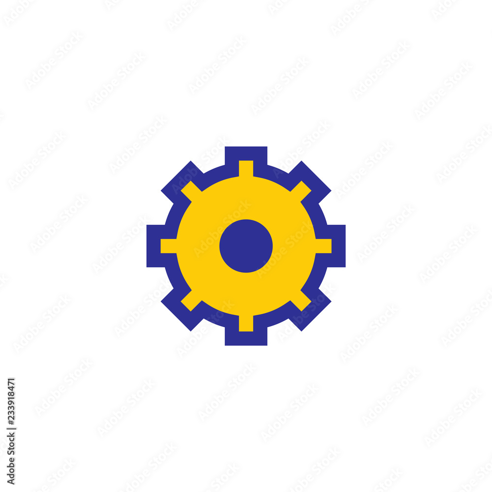 Settings, gear, mechanism, mechanical technology icon vector illustration symbol pictogram Settings, gear, mechanism, mechanical technology icon vector illustration symbol pictogram