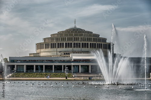 Centennial Hall from Max Berg in Wroclaw