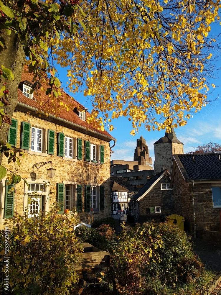 Bergisch GladbachBensberg, Altstadt StockFoto Adobe Stock