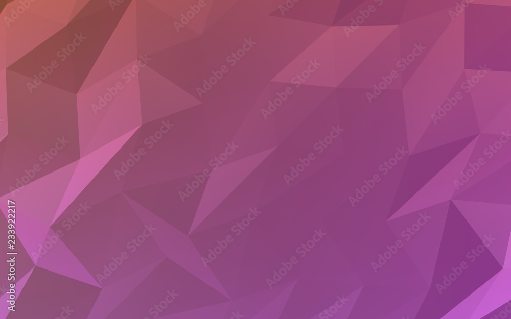 Abstract triangle geometrical pink background. Geometric origami style with gradient. 3D illustration Abstract triangle geometrical pink background. Geometric origami style with gradient. 3D illustration