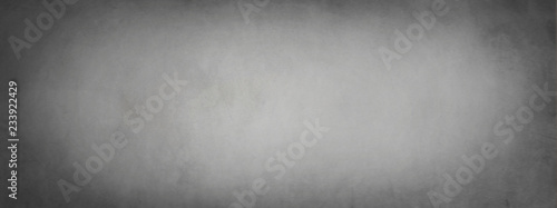 dark black and gray wall banner and blank cement and concrete background