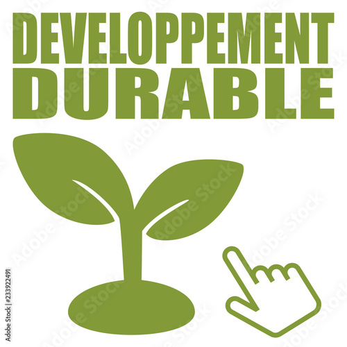 Logo développement durable.